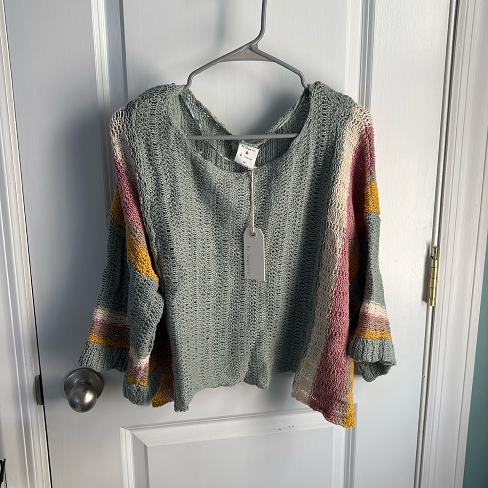 Cropped sweater